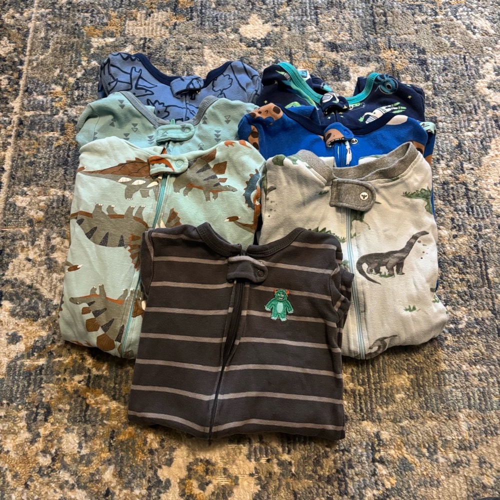 *SOLD* 2T Footie Pajamas Cotton